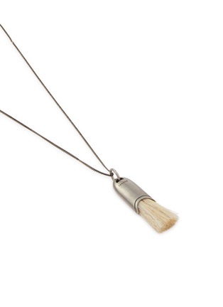 Detail View - Click To Enlarge - LEMAIRE - Personal Brush Brass Necklace