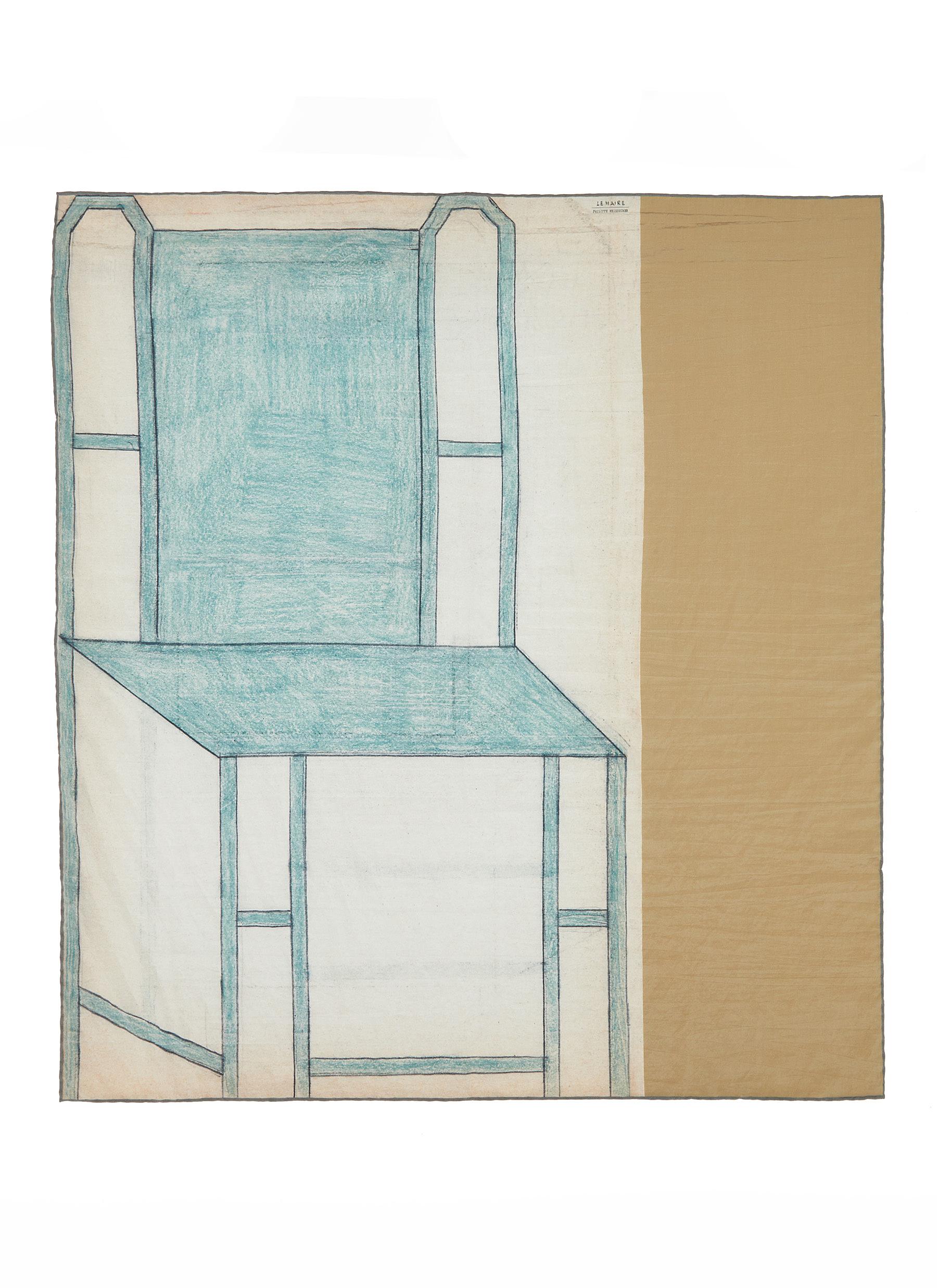 LEMAIRE | Chair Printed Square Scarf | Women | Lane Crawford