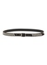 Main View - Click To Enlarge - LEMAIRE - Almond Stud Leather Belt