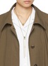 Figure View - Click To Enlarge - LEMAIRE - Abacus Bolo Tie Brass Necklace