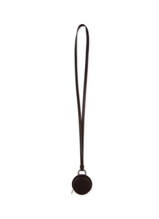 LEMAIRE ブラック レザー ネックキーホルダー 美品 LEMAIRE ルメール レザー キーホルダー ネックレス