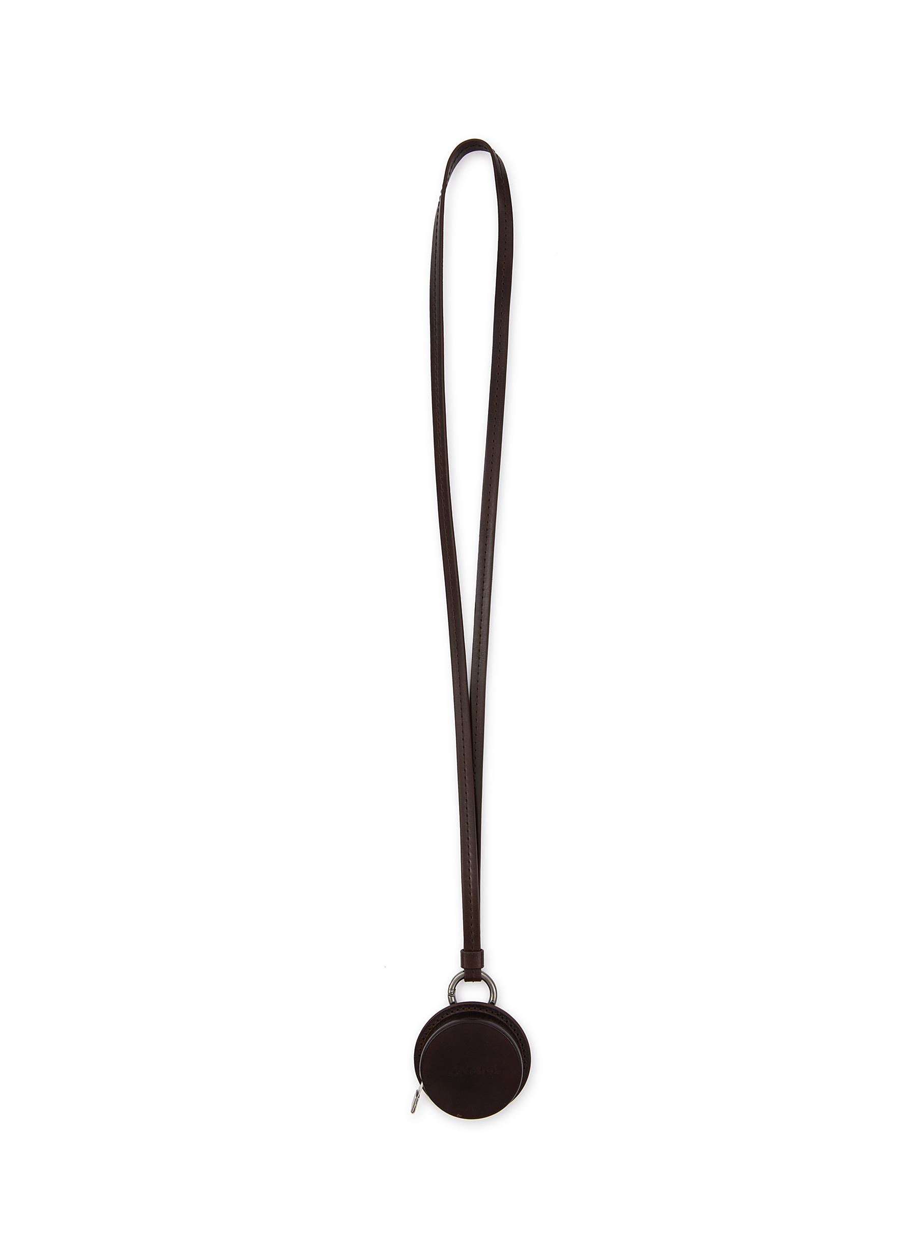 LEMAIRE: Black & Silver ACME Edition Whistle Leather