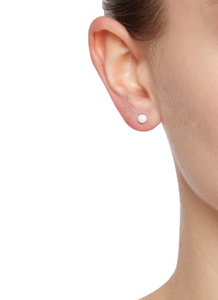 Detail View - Click To Enlarge - LEMAIRE - Gold Plated Silver Earrings — Set of 4