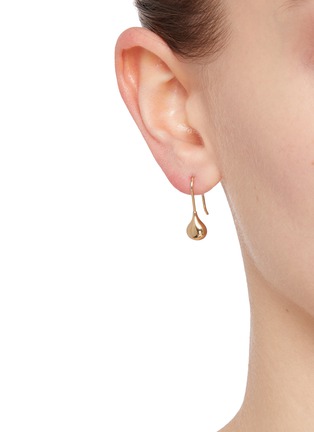 Back View - Click To Enlarge - LEMAIRE - Gold Plated Silver Earrings — Set of 4