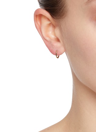 Front View - Click To Enlarge - LEMAIRE - Gold Plated Silver Earrings — Set of 4