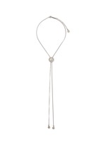 LEMAIRE | Rattle Bolo Tie Silver Plated Brass Necklace | Women