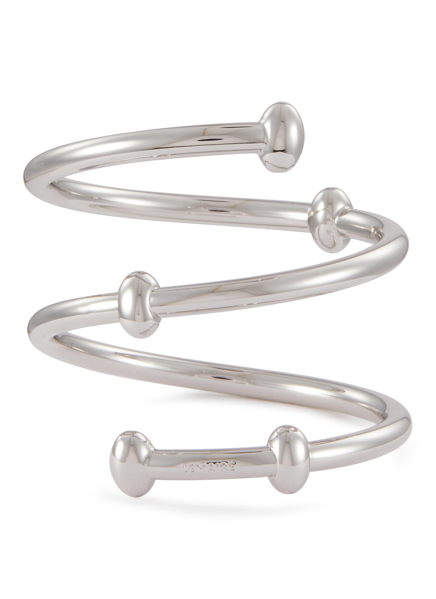 アクセサリー 25ss Lemaire Croissant Spiral Jewelry Palladium Croissant Spiral Jewelry | LEMAIRE