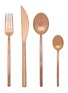 Main View - Click To Enlarge - MEPRA - Due Oro Ice Cutlery Set of 24 — Rose Gold