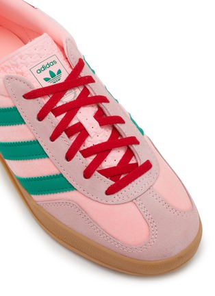 Detail View - Click To Enlarge - ADIDAS - Gazelle Indoor Velvet Women's Sneakers