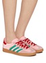 Figure View - Click To Enlarge - ADIDAS - Gazelle Indoor Velvet Women's Sneakers