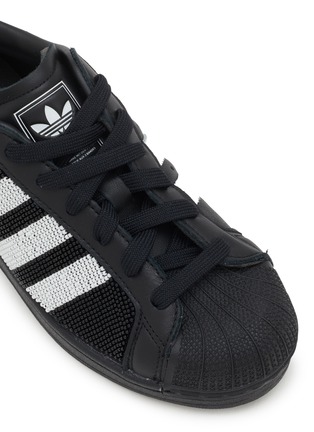 Detail View - Click To Enlarge - ADIDAS - Superstar II Beaded Women's Sneakers