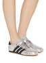 Figure View - Click To Enlarge - ADIDAS - Taekwondo Low Top Slip On Women's Sneakers