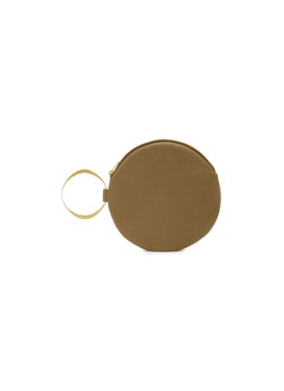 Main View - Click To Enlarge - THE ROW - Round Bracelet Leather Clutch