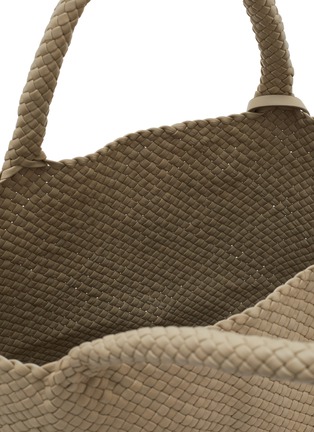 Detail View - Click To Enlarge - THE ROW - Ruth Woven Leather Tote Bag