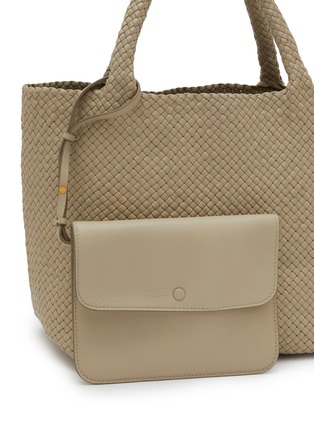 Detail View - Click To Enlarge - THE ROW - Ruth Woven Leather Tote Bag