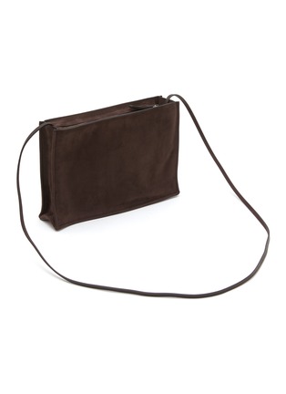 Figure View - Click To Enlarge - THE ROW - Large To Go Leather Crossbody Bag