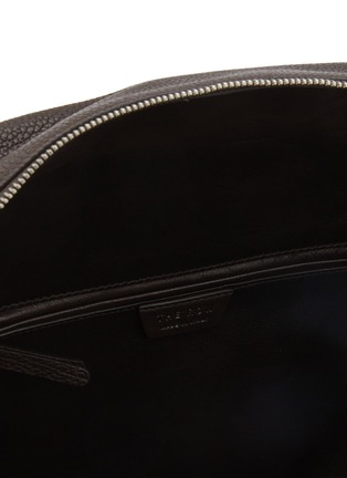 Detail View - Click To Enlarge - THE ROW - Henri Grain Leather Shoulder Bag