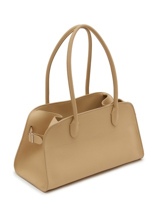 Figure View - Click To Enlarge - THE ROW - Margaux 12 Leather Shoulder Bag
