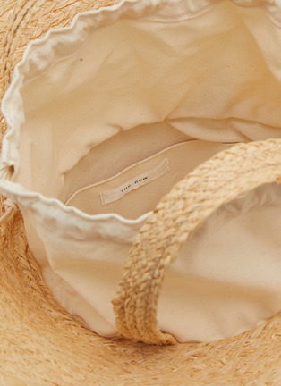 Detail View - Click To Enlarge - THE ROW - Sol Raffia Bucket Bag