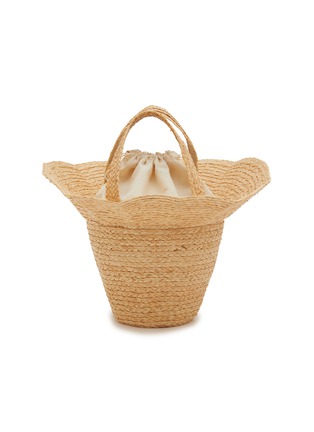 Main View - Click To Enlarge - THE ROW - Sol Raffia Bucket Bag