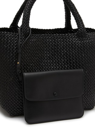 Detail View - Click To Enlarge - THE ROW - Ruth Woven Leather Tote Bag