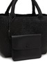 Detail View - Click To Enlarge - THE ROW - Ruth Woven Leather Tote Bag