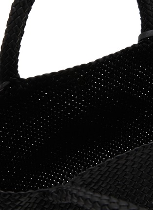 Detail View - Click To Enlarge - THE ROW - Ruth Woven Leather Tote Bag