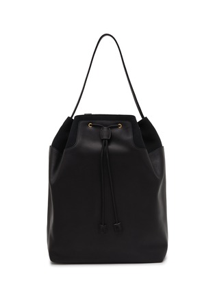 Main View - Click To Enlarge - THE ROW - Spring Leather Canvas Backpack