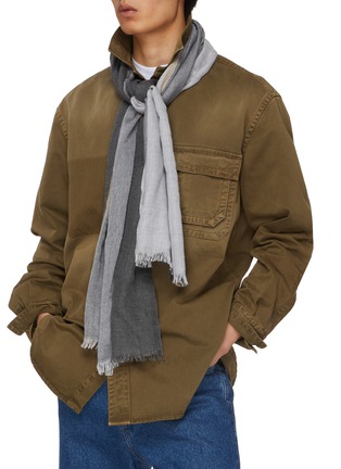 Figure View - Click To Enlarge - BRUNELLO CUCINELLI - Cashmere Silk Scarf