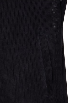  - EQUIL - Perforated Suede Shirt Jacket