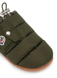 MONCLER | Mon Pocket Padded Leather Mules | Women | Lane