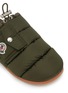 Detail View - Click To Enlarge - MONCLER - Mon Pocket Padded Leather Mules