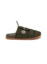 Main View - Click To Enlarge - MONCLER - Mon Pocket Padded Leather Mules