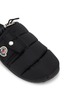 Detail View - Click To Enlarge - MONCLER - Mon Pocket Padded Leather Mules