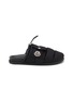 Main View - Click To Enlarge - MONCLER - Mon Pocket Padded Leather Mules