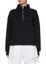 CLOVE High Neck Half Zip Sweatshirt