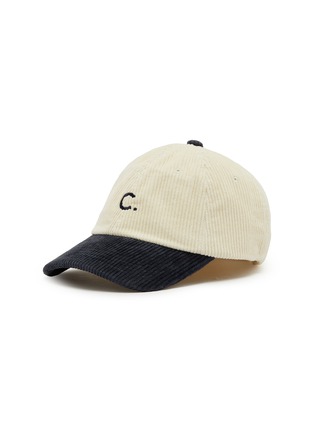 CLOVE | Logo Colourblock Cotton Corduroy Baseball Cap