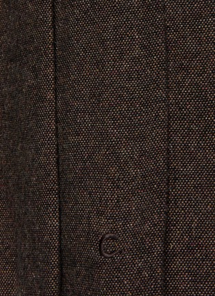  - CLOVE - Pleated Cotton Blend Mini Skirt