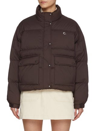 Main View - Click To Enlarge - CLOVE - Stand Collar Puffer Jacket