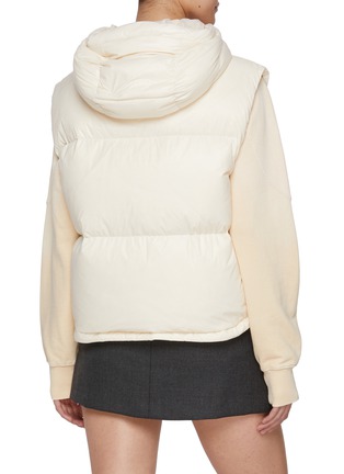 Back View - Click To Enlarge - CLOVE - Hooded Down Vest