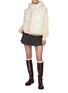 Figure View - Click To Enlarge - CLOVE - Hooded Down Vest
