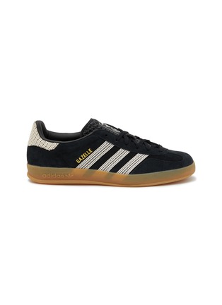 Adidas gazelle black suede womens on sale