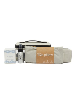 Main View - Click To Enlarge - LANE CRAWFORD - Restful Night Holiday Travel Gift Set — Grey