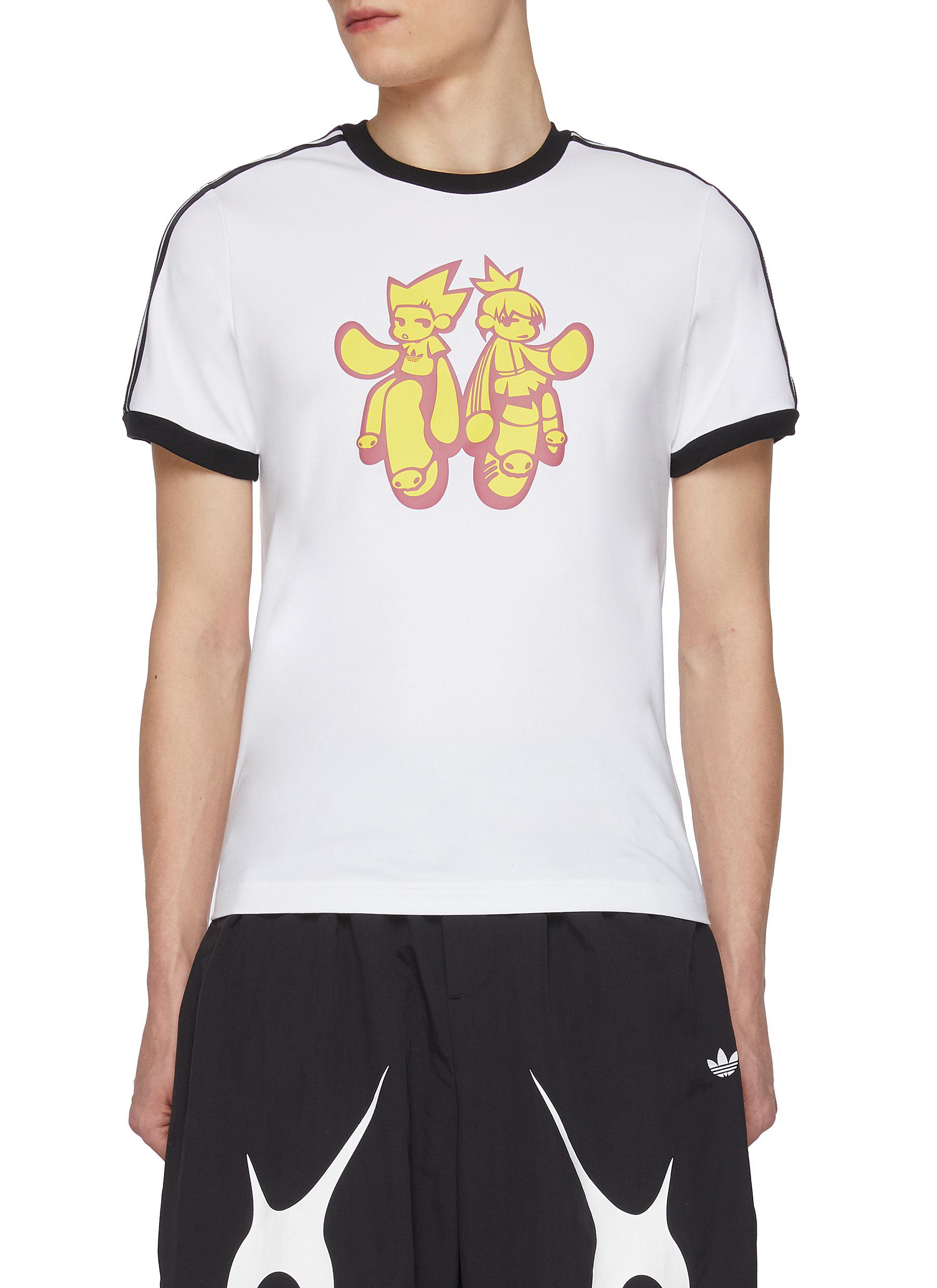【adidas】ユニセックス◇OFFGOD:TATE 2025 RINGER Tシャツ ADIDAS | X OFFGOD:TATE Ringer T-Shirt | Men | Lane Crawford
