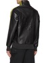 Back View - Click To Enlarge - ADIDAS - X OFFGOD:TATE Pleather Jacket