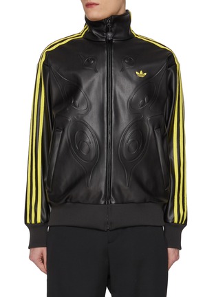 Main View - Click To Enlarge - ADIDAS - X OFFGOD:TATE Pleather Jacket