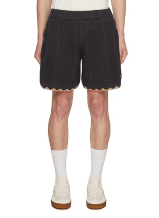 Main View - Click To Enlarge - ADIDAS - x CLOT by Edison Chen Knit Shorts