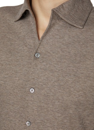  - EQUIL - Cotton Cashmere Pique Shirt