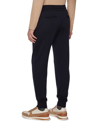 Back View - Click To Enlarge - EQUIL - Drawstring Virgin Wool Jogger Pants