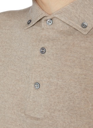  - EQUIL - Button Down Virgin Wool Polo Shirt